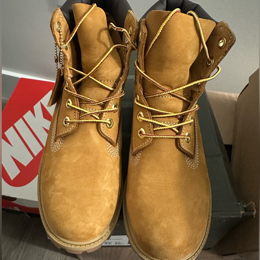 Timberland Kids Tan Boots
